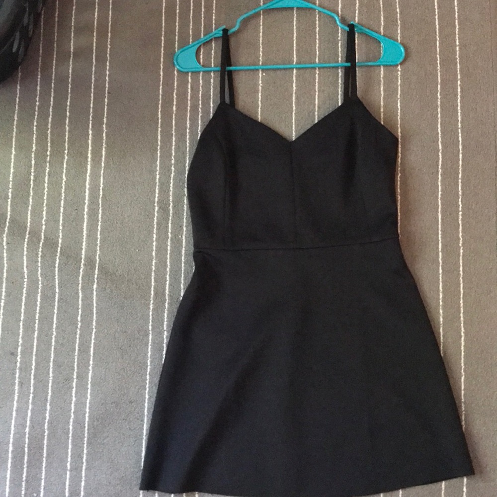 MANGO black mini dress